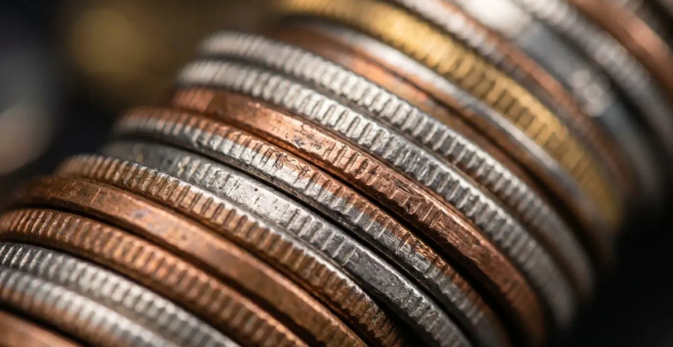 Abstract visualization of financial planning and cash reserves