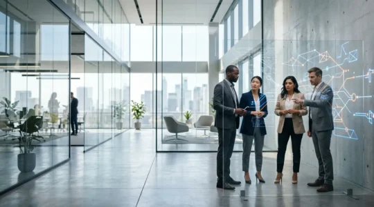 Corporate payroll management system interface for multi-location retail operations